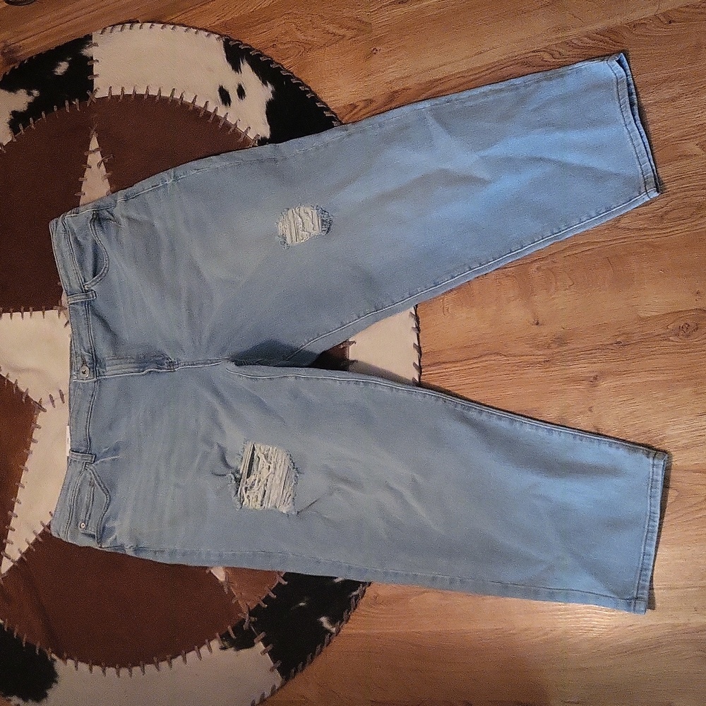 INC Denim Size 22 Straight Jeans